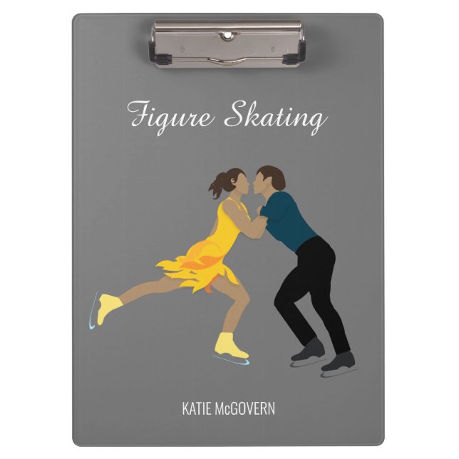 Carpeta De Pinza Patinaje artístico (Anverso)