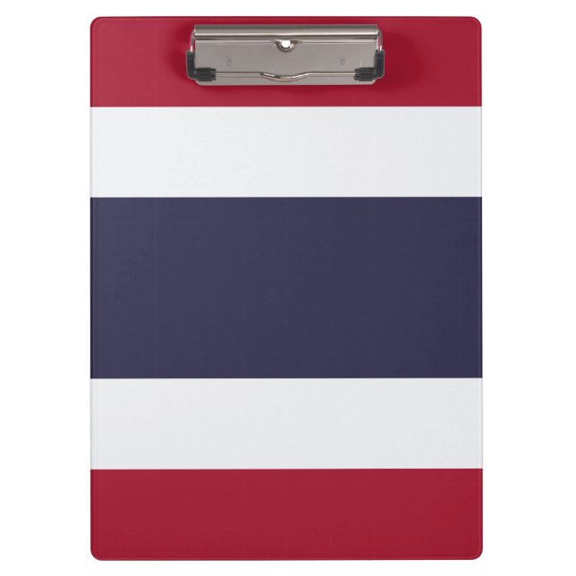 Carpeta De Pinza Patriotic Clipboard with flag of Thailand (Anverso)