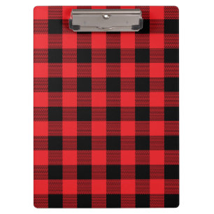 Carpeta De Pinza Patrón continuo de cuadros de leñador