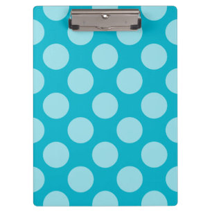 Carpeta De Pinza Patrón continuo de puntos blancos transp. + tu fon