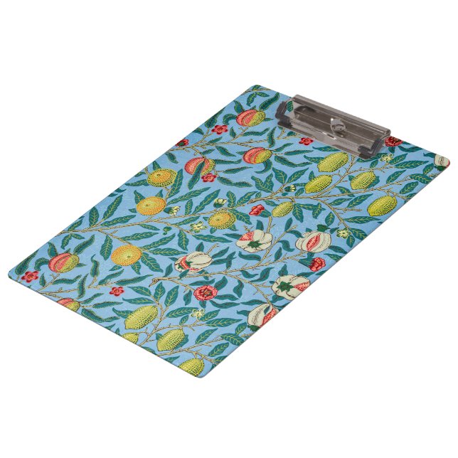 Carpeta De Pinza Patrón "Cuatro frutas" de William Morris (Angular)