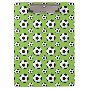 Carpeta De Pinza Patrón de bolas de fútbol personalizado