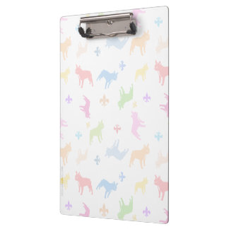 Carpeta De Pinza Patrón de Bulldog Francés