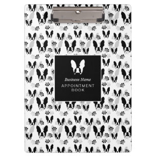 Carpeta De Pinza Patrón de bulldog francés