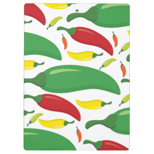 Carpeta De Pinza Patrón de chile