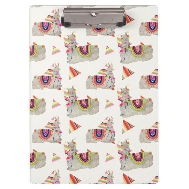 Carpeta De Pinza Patrón de colección de Llamarama II (Anverso)