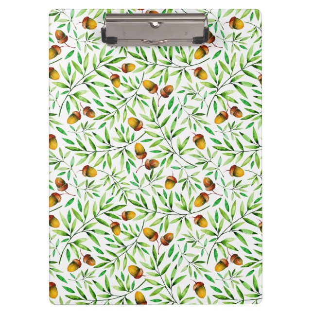 Carpeta De Pinza Patrón de cono de pino (Anverso)