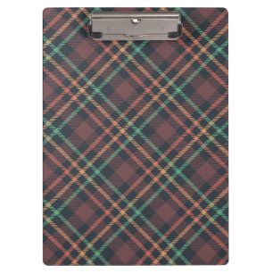 Carpeta De Pinza Patrón de Cuadro Clásico