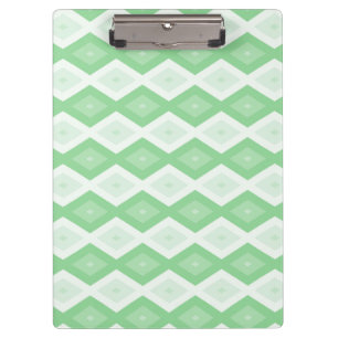 Carpeta De Pinza Patrón de diamante verde de Apple