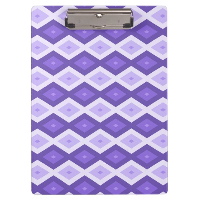 Carpeta De Pinza Patrón de diamante violento (Anverso)
