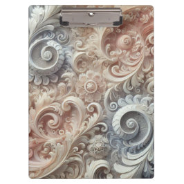 Carpeta De Pinza Patrón de encaje de degradado elegante