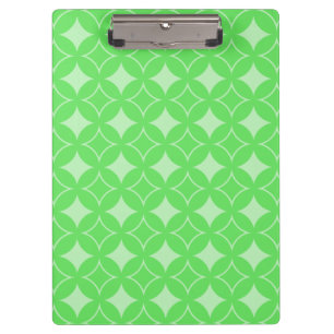 Carpeta De Pinza Patrón de envío verde limón