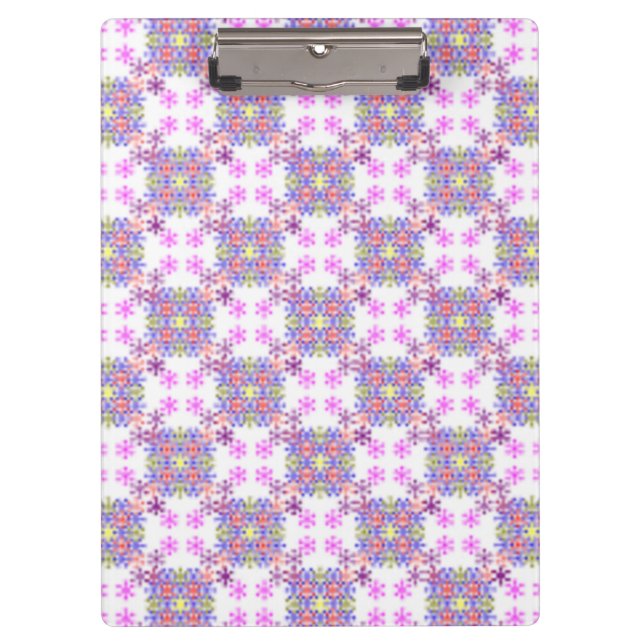 CARPETA DE PINZA PATRÓN DE ESTRELLAS PURPLE (Anverso)
