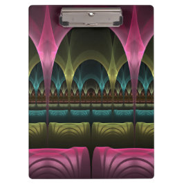 Carpeta De Pinza Patrón de fantasía especial Resumen Fractal colori