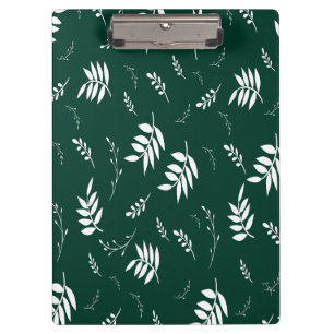 Carpeta De Pinza patrón de hoja