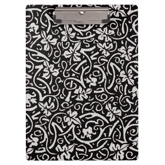 Carpeta De Pinza Patrón de hojas de vino de William Morris Grapevin (Anverso)