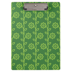 Carpeta De Pinza Patrón de jardín de flores planas