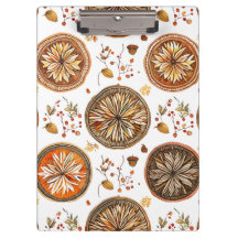 Patrón de Mandala de otoño