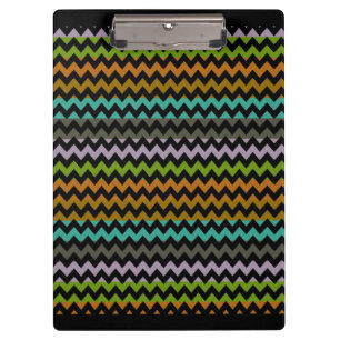 Carpeta De Pinza Patrón de moda Chevron Zigzag 10