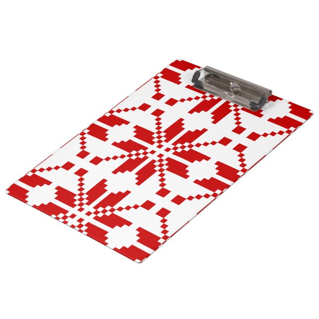 Carpeta De Pinza Patrón de Navidades de copos de nieve de Navidad (Angular)