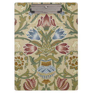 Carpeta De Pinza Patrón de Papel Pintado Floral Brocado de William