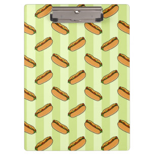 Carpeta De Pinza Patrón de perros calientes