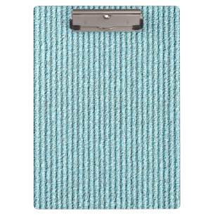 Carpeta De Pinza Patrón de raya de pana acuático informal 