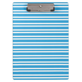 Carpeta De Pinza Patrón de rayas blancas y azules