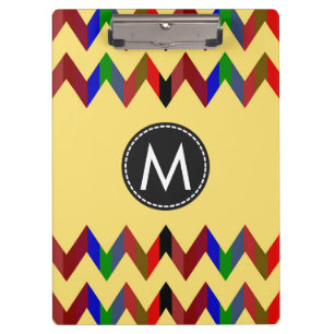 Carpeta De Pinza Patrón de rayas de chevron de Moda de moda #8