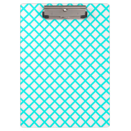 Carpeta De Pinza Patrón de rayas de diamante arlequín blanco turque