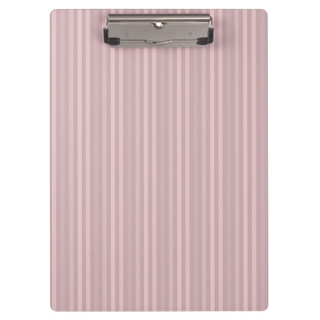 Carpeta De Pinza Patrón de rayas verticales rosadas dulces (Anverso)