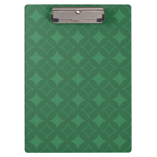 Carpeta De Pinza Patrón de Shippo Verde (Anverso)