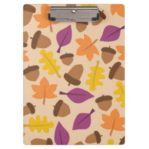 CARPETA DE PINZA PATRÓN DE TEMPORADA DE AUTUM