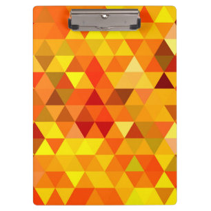 Carpeta De Pinza Patrón de triángulo de bonito I + tus ideas