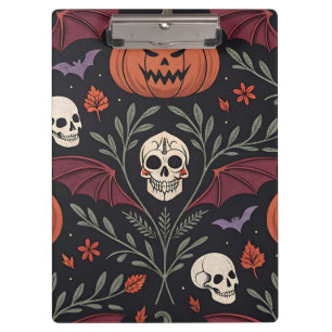 Carpeta De Pinza Patrón de vibraciones de Halloween