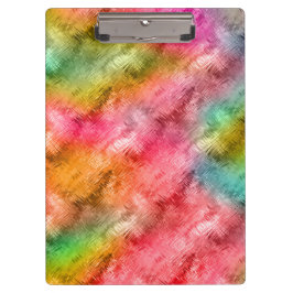 Carpeta De Pinza Patrón de vidrio de cristal colorido
