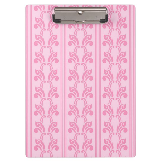 Carpeta De Pinza Patrón de Vintage elegante (Anverso)