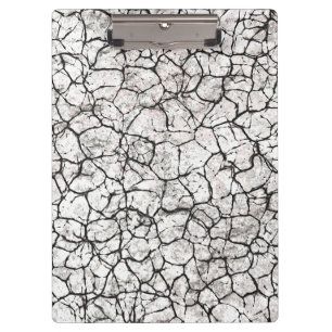 Carpeta De Pinza Patrón Digital de Mármol Agrietado