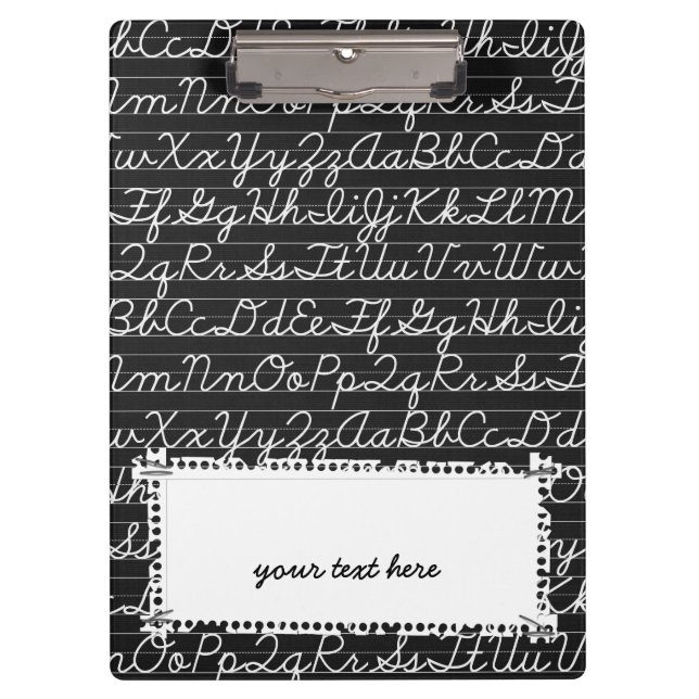 Carpeta De Pinza Patrón escolar (Anverso)