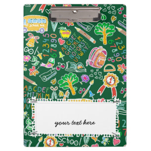 Carpeta De Pinza Patrón escolar