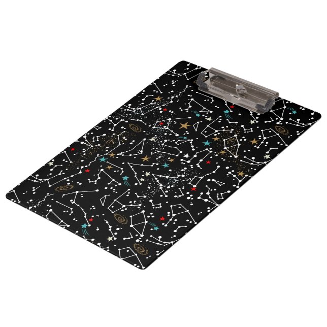 Carpeta De Pinza Patrón Espacial  (Angular)