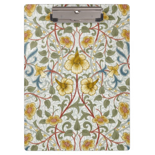 Carpeta De Pinza Patrón floral de narciso de William Morris