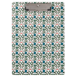 Carpeta De Pinza Patrón floral de tortuga marina tropical | Océano