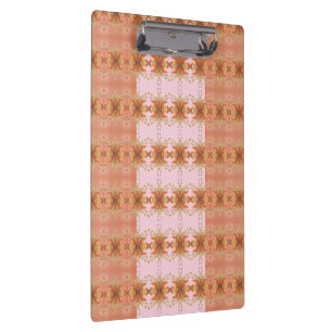 Carpeta De Pinza Patrón Floral Decorativo