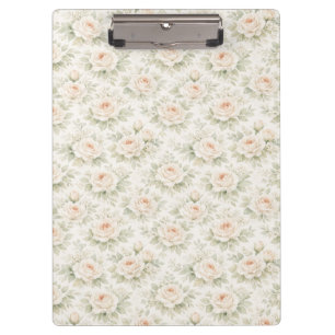 Carpeta De Pinza Patrón floral nupcial