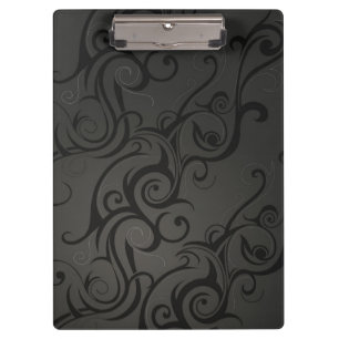 Carpeta De Pinza Patrón floral vintage
