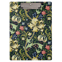 Carpeta De Pinza Patrón floral William Morris Golden Lily