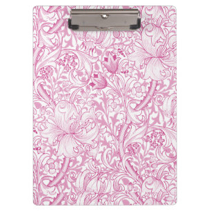 Carpeta De Pinza Patrón floral William Morris Golden Lily