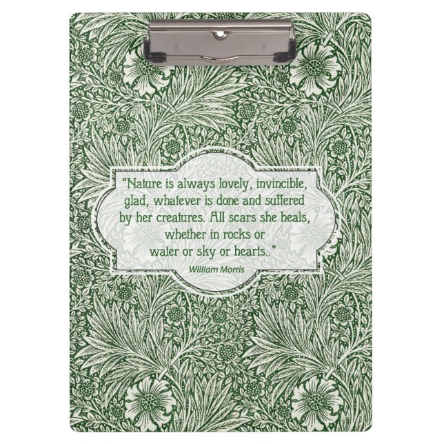 Carpeta De Pinza Patrón Marigold - William Morris (Anverso)