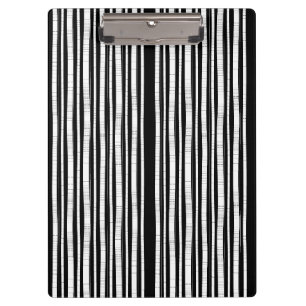 Carpeta De Pinza Patrón Moderno de Rayas Verticales